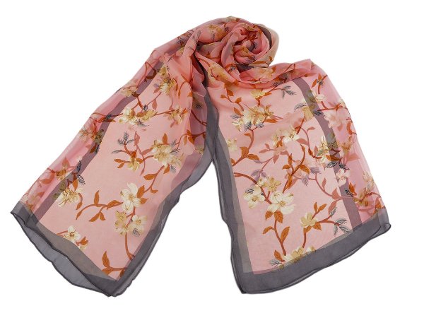 Letní šátek / šála 50x155 cm