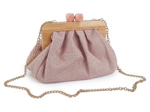 Kabelka - psaníčko s dřevěným rámečkem