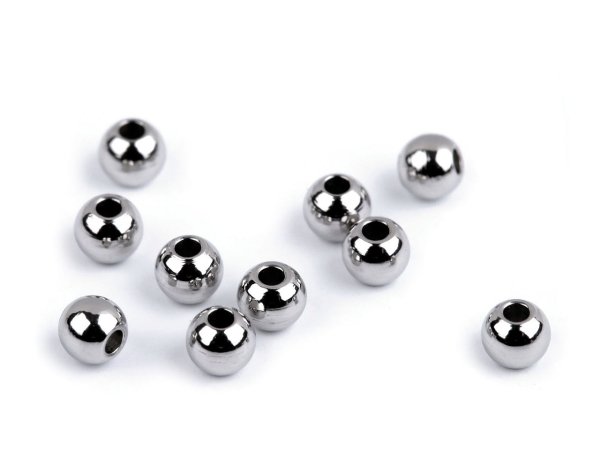 Korálky z nerezové oceli Ø3 mm
