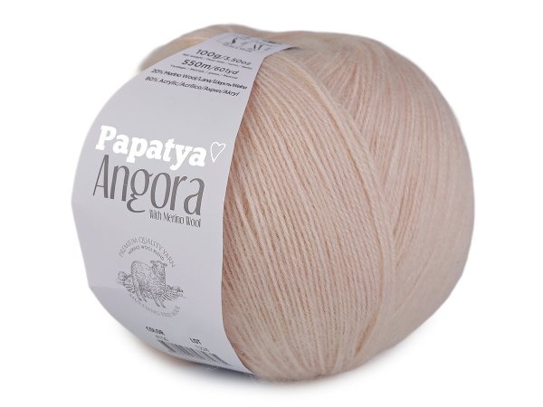 Pletací příze Papataya Angora 100 g