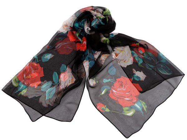 Letní šátek / šála 50x155 cm