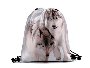 Taška / vak na záda kočka, pes, vlk