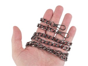 Řetízek na kabelky a mobilní telefony s karabinou délka 120 cm