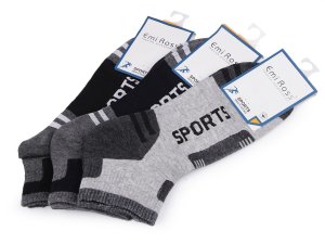 Pánské bavlněné ponožky kotníkové sportovní Emi Ross