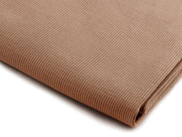 Úplet bavlněný elastický žebrovaný - tunel