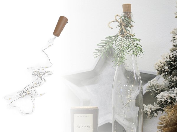 LED osvětlení - láhvový špunt