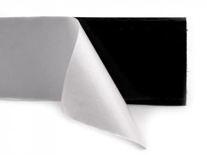 Suchý zip háček + plyš samolepicí šíře 50 mm bílý, černý