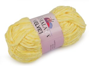 Pletací žinylková příze Velvet 100 g