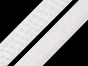 Suchý zip šíře 20mm bílý a černý komplet