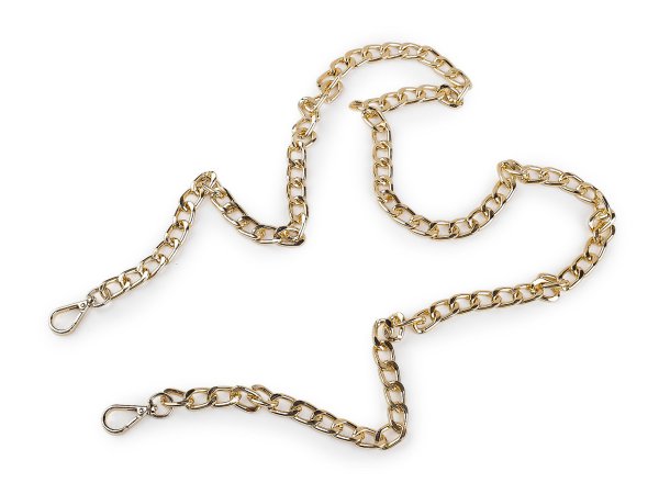 Řetízek na kabelky s karabinou délka 125 cm