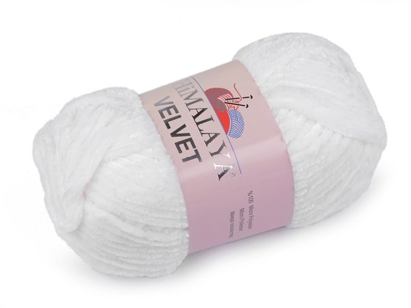 Pletací žinylková příze Velvet 100 g