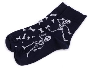 Veselé ponožky Wola, bavlněné - 80 (vel. 35-38) modrá tmavá