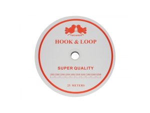 Suchý zip háček šíře 50 mm šedý