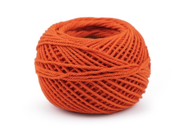 Bavlněná příze macrame / háčkovací 40 g