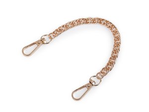 Řetízek / ucho na kabelku s karabinou délka 21,5 cm