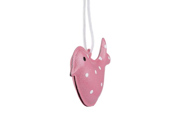 Kovový ptáček k zavěšení 3D