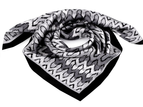 Saténový šátek 70x70 cm