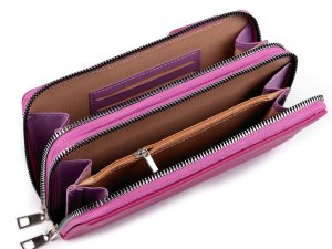 Peněženka s kapsou na mobil přes rameno crossbody 11x20 cm