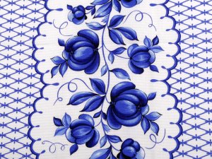 Bavlněné vaflové piké květy