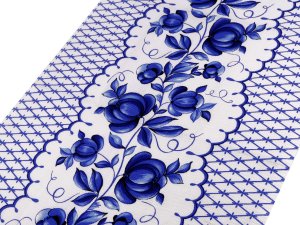 Bavlněné vaflové piké květy