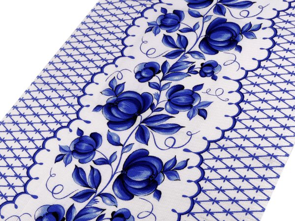 Bavlněné vaflové piké květy