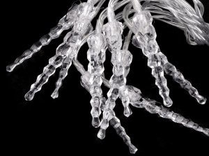 LED světelný řetěz rampouchy na baterie