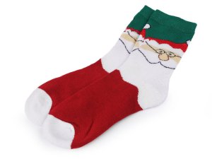 Vánoční ponožky thermo v dárkové kouli s kovovou rolničkou