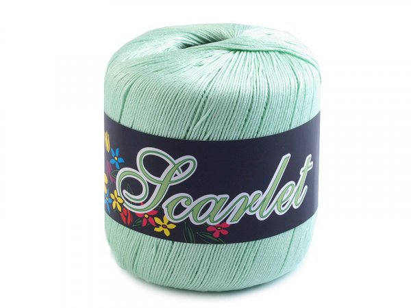 Bavlněná pletací příze Scarlet 100 g