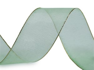 Monofilová stuha s lurexem šíře 40 mm