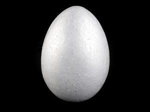 Polystyrenové vejce výška 4,5 cm