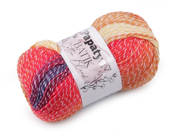 Pletací příze Papatya Batik Cottton Blend 100 g