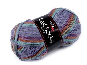 Pletací příze Best socks / ponožkovka 150 g