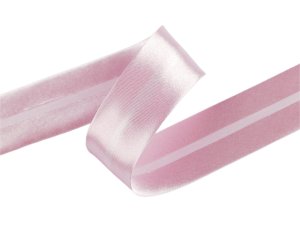 Šikmý proužek saténový šíře 30 mm zažehlený