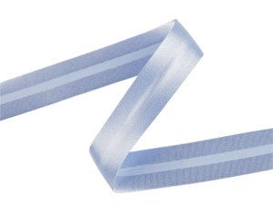 Šikmý proužek saténový šíře 20 mm zažehlený