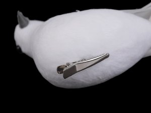 Dekorace holubice s klipem svatební, vánoční