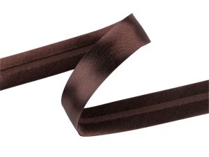 Šikmý proužek saténový šíře 20 mm zažehlený