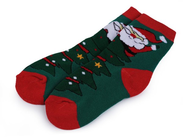Dětské vánoční ponožky thermo v dárkové kouli s rolničkou