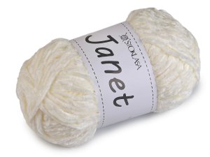 Pletací žinylková příze Janet 100 g