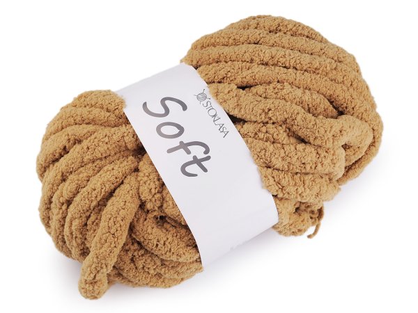 Pletací příze žinylková Soft 250 g