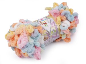 Pletací příze Alize Puffy color 100 g