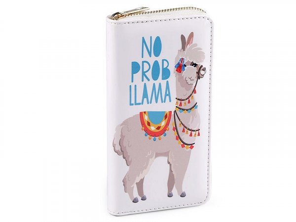 Dámská / dívčí peněženka lama