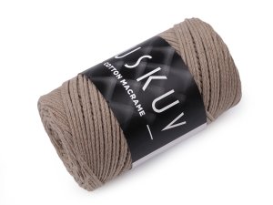 Bavlněná pletací příze Cotton Macrame 250 g