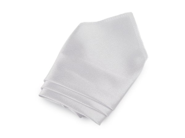 Saténový kapesníček do saka v krabičce