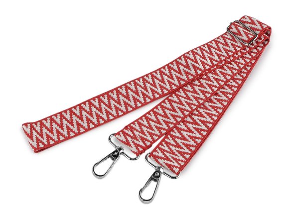Textilní ucho / popruh na tašku s karabinami šíře 3,8 cm