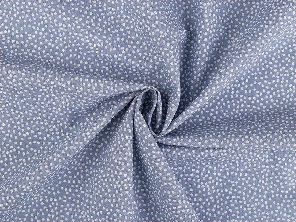 Bavlněná látka / plátno tečky