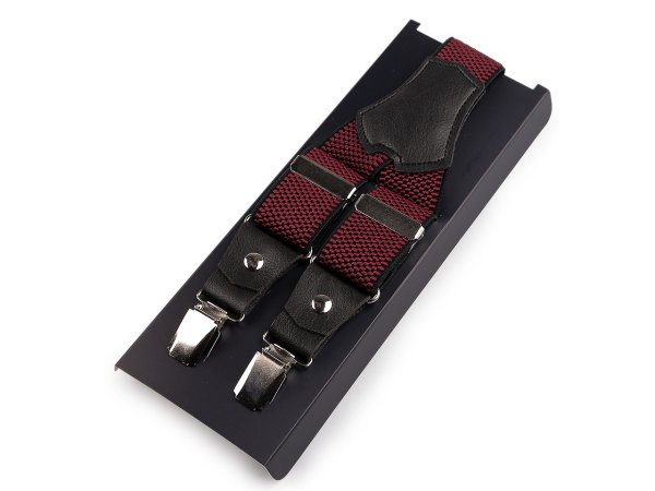 Šle s dvojitým zapínáním šíře 3,5 cm délka 120 cm v krabičce