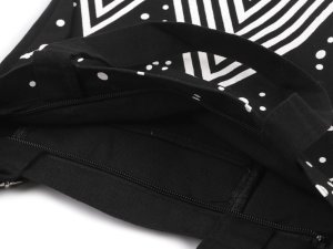 Textilní taška / crossbody bavlněná 33x32 cm
