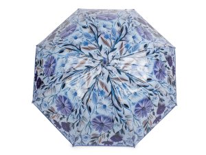 Dámský vystřelovací deštník květy