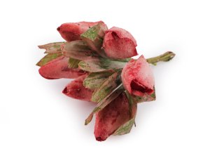 Umělý tulipán na drátku, vintage styl