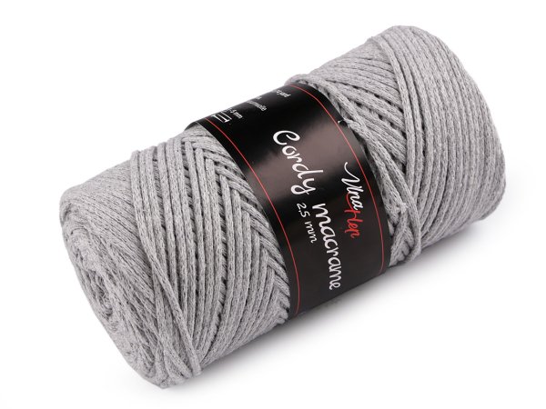 Pletací příze Cordy Macrame 250 g